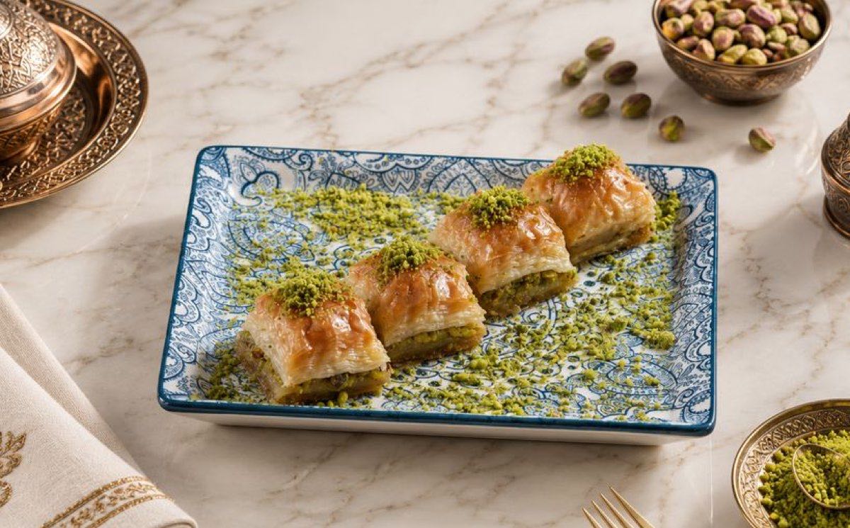 Traditional baked pide